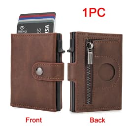 Anti Theft Credit Card Holder Airatg Men Wallet Bank Cardholder Case Rfid Minimalist Wallets for Airtag Air Tag Tracker Choice