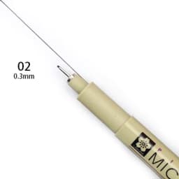 SAKURA/Sipa Pigma Micron Pen Needle Drawing Pen 003 005 01 02 03 04 05 08 10 12 1 2 Brush Pen Waterproof Art Hand-drawn Design