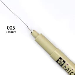 SAKURA/Sipa Pigma Micron Pen Needle Drawing Pen 003 005 01 02 03 04 05 08 10 12 1 2 Brush Pen Waterproof Art Hand-drawn Design
