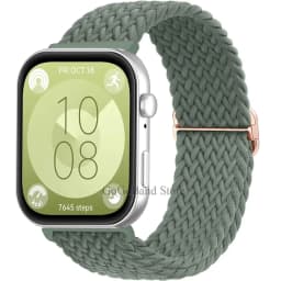 Nylon Braided Strap for Huawei Watch Fit3 Fit2 Fit5 4 Solo Loop Band for Huawei Watch Fit 3 2 1 Smartwatch Woven Sport Bracelet