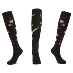S-XXL Compression Socks Compression Socks for Varicose Vein Calf Riding Socks Stretch Open Toe Knee Socks