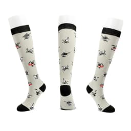S-XXL Compression Socks Compression Socks for Varicose Vein Calf Riding Socks Stretch Open Toe Knee Socks