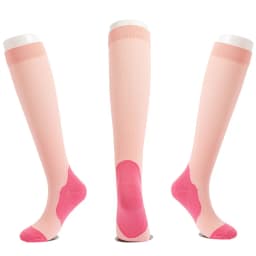 S-XXL Compression Socks Compression Socks for Varicose Vein Calf Riding Socks Stretch Open Toe Knee Socks