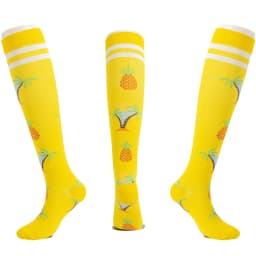 S-XXL Compression Socks Compression Socks for Varicose Vein Calf Riding Socks Stretch Open Toe Knee Socks