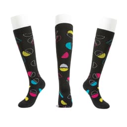 S-XXL Compression Socks Compression Socks for Varicose Vein Calf Riding Socks Stretch Open Toe Knee Socks