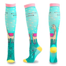S-XXL Compression Socks Compression Socks for Varicose Vein Calf Riding Socks Stretch Open Toe Knee Socks