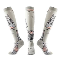 S-XXL Compression Socks Compression Socks for Varicose Vein Calf Riding Socks Stretch Open Toe Knee Socks