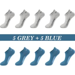 High Quality 10Pairs Men Socks Cotton Summer Sports Breathable Ankle Socks Mesh Casual Athletic Thin Cut Short Plus Size 39-48