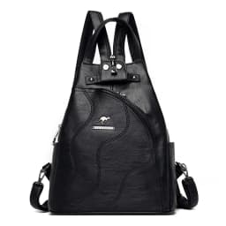 High Quality Leather Women Backpack Large Capacity School Bags For Teenage Girls Anti-theft Travel Backpack Shoulder Bag Mochila