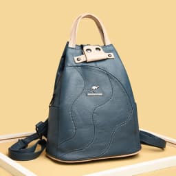 High Quality Leather Women Backpack Large Capacity School Bags For Teenage Girls Anti-theft Travel Backpack Shoulder Bag Mochila