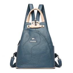 High Quality Leather Women Backpack Large Capacity School Bags For Teenage Girls Anti-theft Travel Backpack Shoulder Bag Mochila