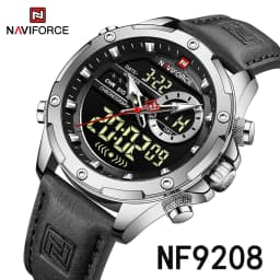 NAVIFORCE Luxury Men Quartz Watch Military LED Digital Waterproof Wristwatch Sport Chronograph Male Clock Relogios Masculino