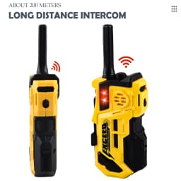 Walkie Talkies, 2 Pcs Long Range Talkies Toys for Kids Channels 2 Way Radio Toy with Light, for Outdoor Sports Camping Climbing