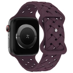 Silicone Strap for Apple Watch Band Ultra 2 49mm 46MM 44mm 42mm 40 41mm Sport Breathable Bracelet For IWatch Series 9 8 7 6 SE 5