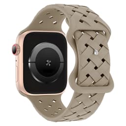 Silicone Strap for Apple Watch Band Ultra 2 49mm 46MM 44mm 42mm 40 41mm Sport Breathable Bracelet For IWatch Series 9 8 7 6 SE 5