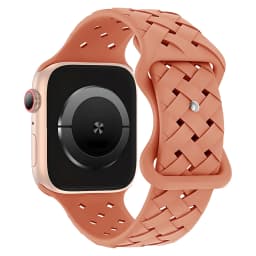 Silicone Strap for Apple Watch Band Ultra 2 49mm 46MM 44mm 42mm 40 41mm Sport Breathable Bracelet For IWatch Series 9 8 7 6 SE 5