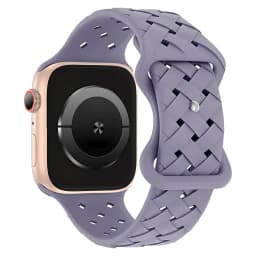 Silicone Strap for Apple Watch Band Ultra 2 49mm 46MM 44mm 42mm 40 41mm Sport Breathable Bracelet For IWatch Series 9 8 7 6 SE 5