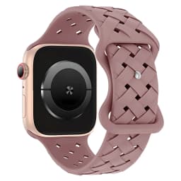 Silicone Strap for Apple Watch Band Ultra 2 49mm 46MM 44mm 42mm 40 41mm Sport Breathable Bracelet For IWatch Series 9 8 7 6 SE 5
