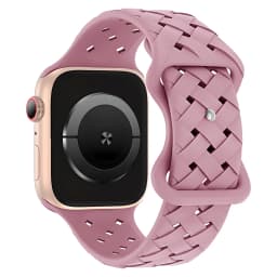 Silicone Strap for Apple Watch Band Ultra 2 49mm 46MM 44mm 42mm 40 41mm Sport Breathable Bracelet For IWatch Series 9 8 7 6 SE 5