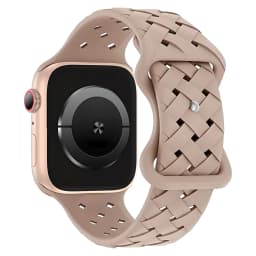 Silicone Strap for Apple Watch Band Ultra 2 49mm 46MM 44mm 42mm 40 41mm Sport Breathable Bracelet For IWatch Series 9 8 7 6 SE 5