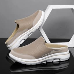 2024 Men Slippers Summer Breathable Home Indoor Slippers Men Thick Bottom Slides Fashion Couple Walking Shoes Chanclas Hombre