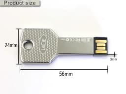 Key Usb Flash Drive Pendrive 128gb 64gb 32gb Memory Usb Stick 16gb 8gb 4gb Metal Waterproof Lacie Pen Drive Real Capacity U Disk