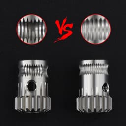Drivegear Kit Dual Drive Gear Extruder Kit Cloned Btech Upgrade for Extruder Prusa I3 3D Printer Gear Bowden 3D Printer Kit