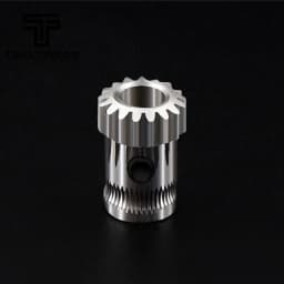 Drivegear Kit Dual Drive Gear Extruder Kit Cloned Btech Upgrade for Extruder Prusa I3 3D Printer Gear Bowden 3D Printer Kit