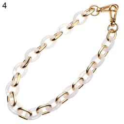 New Women Replaceable Acrylic Bag Chain Strap Detachable Purse Handbag Bag Straps Resin Crossbody DIY Shoulder Bag Accessories