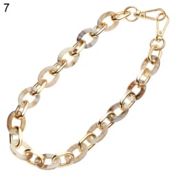 New Women Replaceable Acrylic Bag Chain Strap Detachable Purse Handbag Bag Straps Resin Crossbody DIY Shoulder Bag Accessories