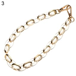 New Women Replaceable Acrylic Bag Chain Strap Detachable Purse Handbag Bag Straps Resin Crossbody DIY Shoulder Bag Accessories