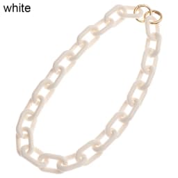 New Women Replaceable Acrylic Bag Chain Strap Detachable Purse Handbag Bag Straps Resin Crossbody DIY Shoulder Bag Accessories