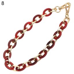 New Women Replaceable Acrylic Bag Chain Strap Detachable Purse Handbag Bag Straps Resin Crossbody DIY Shoulder Bag Accessories
