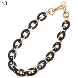 New Women Replaceable Acrylic Bag Chain Strap Detachable Purse Handbag Bag Straps Resin Crossbody DIY Shoulder Bag Accessories