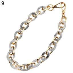 New Women Replaceable Acrylic Bag Chain Strap Detachable Purse Handbag Bag Straps Resin Crossbody DIY Shoulder Bag Accessories