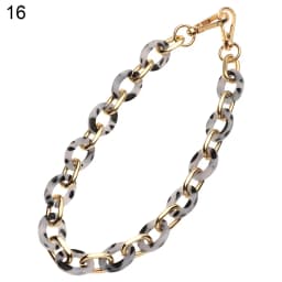 New Women Replaceable Acrylic Bag Chain Strap Detachable Purse Handbag Bag Straps Resin Crossbody DIY Shoulder Bag Accessories