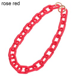 New Women Replaceable Acrylic Bag Chain Strap Detachable Purse Handbag Bag Straps Resin Crossbody DIY Shoulder Bag Accessories