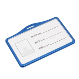 Aluminium Alloy Card Holder Lanyard Badge Reel Office Company Staff Work Permit ID Holder Business Supplies