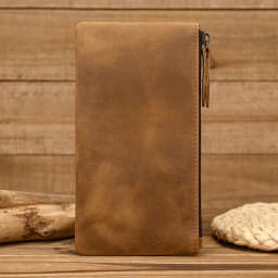 Luufan Leather Men Clutch Wallet Genuine Leather Zipper Business Men Day Bag Large Capacity Card Holder Purse Man Phone Pouth