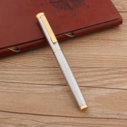 Brand Metal Yong Sheng 765 Fountain Pen Retro Duckbill Nib Stainless Steel Golden Stationery Office School Supplies