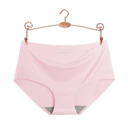 Underwear Women's Ice Silk Seamless High Waist Belly Lifting Buttocks Antibacterial Pure Cotton Crotch Girls Summer Thin