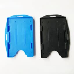 1PC Unisex Multi-use Hard Plastic Double Sided ID Card Unisex Badge Work ID Card Holder Durable Protector Cover Case
