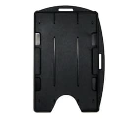 1PC Unisex Multi-use Hard Plastic Double Sided ID Card Unisex Badge Work ID Card Holder Durable Protector Cover Case