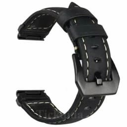Genuine Leather Calfskin Strap for Amazfit T-Rex UItra 2 Falcon Garmin Fenix 8 7 7X 6 6X Tactix 7 Pro Quickfit 26mm 22mm Strap