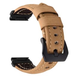 Genuine Leather Calfskin Strap for Amazfit T-Rex UItra 2 Falcon Garmin Fenix 8 7 7X 6 6X Tactix 7 Pro Quickfit 26mm 22mm Strap