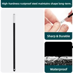 Stainless Steel Ingrown Toenail Correction Tool, Nail Trimming Auxiliary Tool for Men and Women, Essential Foot Tool for Home