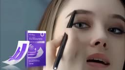 Purple Teeth Whitening Strips – Remove Plaque & Stain, Brighten Tooth & Freshen Breath Oral Hygiene Bleaching Dental Care Tools
