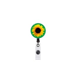 Fresh Green Yellow Sunflower Keychain Keycord Lanyards for Keys ID Card Name Badge Holder Mobile Phone Hang Rope Keyring