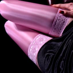 80D Retro Thigh High Stockings Candy Color Elastic Sexy Lingerie Oil Shiny Stockings Hold Up Silicone Large Size Long Socks