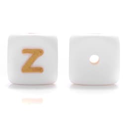 10Pcs/Lot 12mm White Alphabet English Silicone Letters Beads for Baby Personalized Pacifier Clips Teether Accessorie BPA Free
